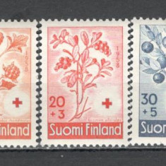 Finlanda.1958 Crucea Rosie-Plante medicinale DF.78