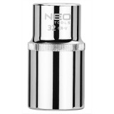 Tubulara lunga 12 puncte NEO, prindere 1/2, 32 mm, otel CrV