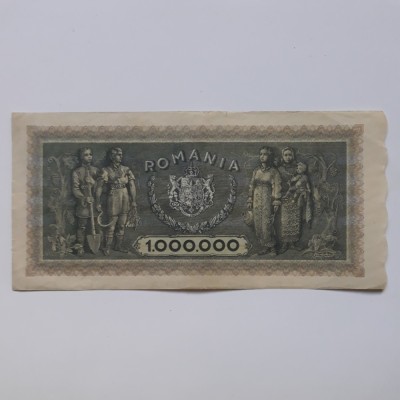1000000 lei 1947 serii consecutive A.1214 - 0741-0742 - 400 lei foto