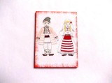 magnet frigider cu motiv traditional 36001