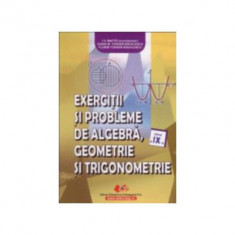 Exercitii si probleme (algebra, geometrie si trigonometrie) clasa a 9-a - Ioana Toader-Radulescu