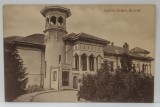 BUCURESTI , CLADIREA INSTITUTULUI BOTANIC , CARTE POSTALA ILUSTRATA , INCEPUTUL SECOLULUI 20