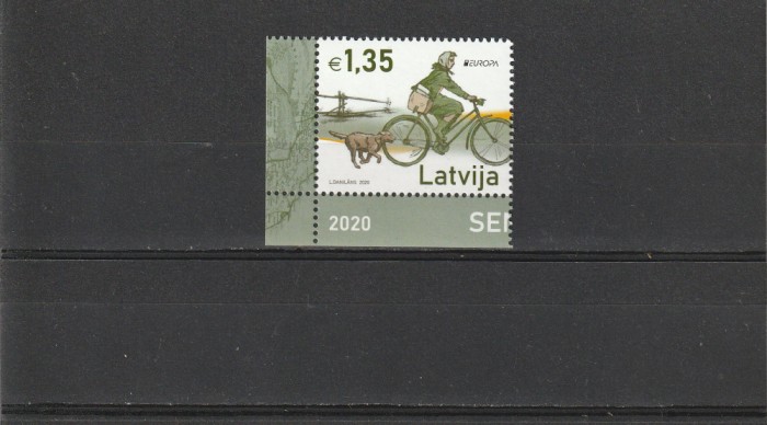 Europa CEPT 2020 ,posta ,Lituania.