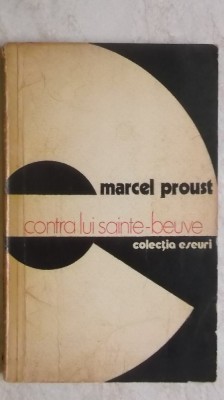Marcel Proust - Contra lui Sainte-Beuve, 1976 foto