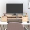 vidaXL Suport pentru monitor, 70x27,5x15 cm, lemn masiv de pin