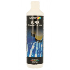 Sampon Auto cu Ceara Motip Super Shampoo and Wax, 500ml