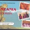 TANZANIA 1999 FAUNA TURISM CARNET CU 4 BLOCURI A CATE 6 TIMBRE