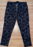 Pantaloni eleganti elastici fata Zara cu imprimeu leopard 1/2 ani noi, 1-2 ani