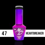 Cumpara ieftin MOLLY LAC UV/LED Elite Women - Heartbreaker 47, 10ml