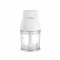 Tocator legume-fructe Zilan Floria, putere 200 W, capacitate vas 500 ml, cutit inox, Alb