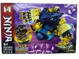 Set constructie tip lego Ninja Dragon Electric MG1690D 141 piese