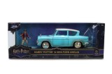 Jada harry potter set figurina harry potter si masinuta metalica ford anglia 1959 scara 1 la 24