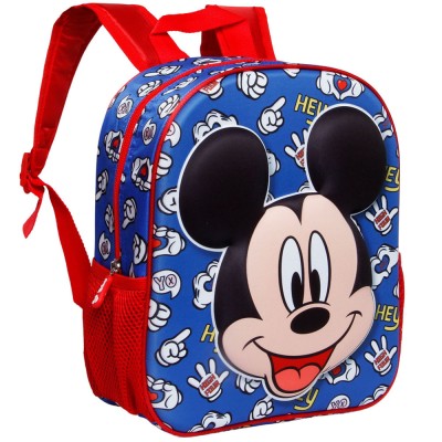 Rucsac Mickey Mouse Grins 3D, 26x31x11 cm foto