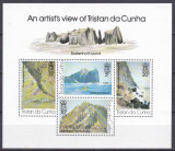 DB1 Pictura Tristan da Cunha 1980 MS MNH, Nestampilat