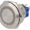 Intrerupator anti-vandalism, ON-(ON), &Oslash;28mm, ONPOW - GQ28-11E/G/12V/S