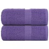 Prosoape pentru oaspeți 2 buc Violet 360 g/m&sup2; 100% bumbac