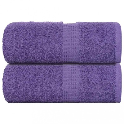 Prosoape pentru oaspeți 2 buc Violet 360 g/m&amp;sup2; 100% bumbac foto