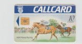 bnk card Cartele telefonice - Irlanda - Eircom - Chip Cards Series D (Definitive Cards) - Irish Horse Racing (GEM1A - Dame Lane) - Col:IE-EIR-D-0016I