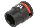 Tubulară Impact 18mm 1/2 Scurtă 6 Puncte