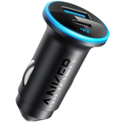 Incarcator Auto Anker 323, 52.5W, 3A, 1 x USB-A - 1 x USB-C, Negru A2735G11 foto