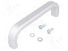 Maner aluminiu, 130mm, gri, MENTOR - 277.3