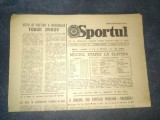 ZIARUL SPORTUL 8 OCTOMBRIE 1983 ETAPA