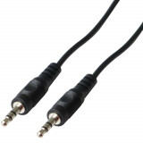 Poss Cablu Audio Jack M/M 0.75M 3.5MM Negru PSAUD24, General