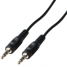 Poss Cablu Audio Jack M/M 1.5M 3.5MM Negru PSAUD03