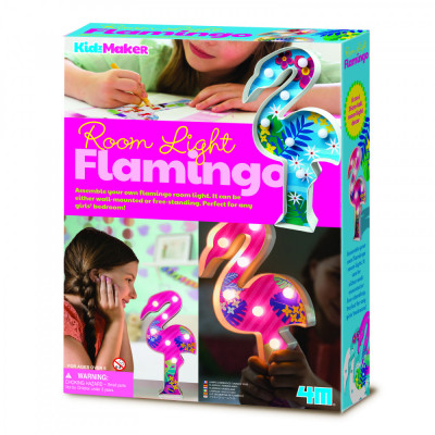 Set creativ DIY - Lumina pentru camera Flamingo foto