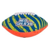 Minge de plaja tip rugby, Neopren, 22 cm, Portocaliu si Albastru, CMCLASS
