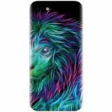 Husa silicon pentru Apple Iphone 6 Plus, Abstract Lion 002
