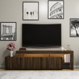 Cumpara ieftin Comoda TV Beliz - Walnut