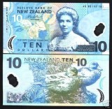 !!! X. RARR : NOUA ZEELANDA - 10 DOLARI 2005 - P 186 b - UNC