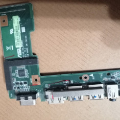 placa audio+ usb usburi ASUS A52J A52F K52F X52F X52N X52D k52n k52jr io board