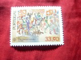 Serie 1 valoare Portugalia 1982 - Europa CEPT - Istorie, Nestampilat