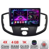 Navigatie Ford Transit 63 2015-2021 Android radio gps internet 4+64 InCell Display 1K Kit-custom+EDT-E209-RK CarStore Technology