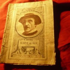 Al. Macedonski - Albine de Aur - Nuvele cca 1923 Ed. Alcalay ,115 pag