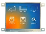 Afişaj TFT 3,5" 320x240 RGB, interfaţă SPI/QSPI