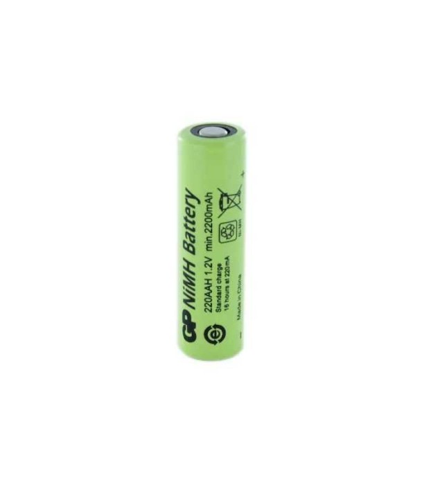 Acumulator industrial GP Ni-MH AA R6 13.9x48 mm 1.2V 2200mAh n plat