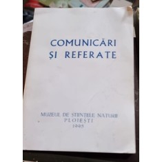 Comunicari si referate 1995