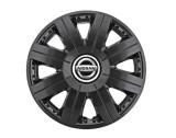 Cumpara ieftin Set 4 capace roti Cosmos Negru R15, pentru gama auto Nissan, Autohelix MSA