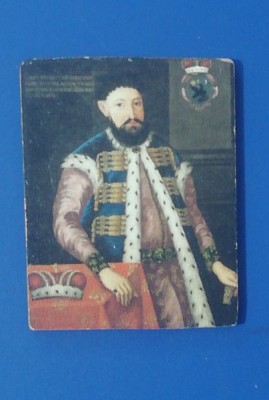 D2 - Magnet frigider - Tematica Istorie - Matei Basarab foto