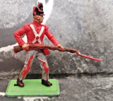 Britains Deetail 1/32 infanterist britanic Razboaie Napoleoniene 54 mm 1971 J