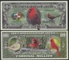 !!! SUA = FANTASY NOTE = PASAREA CARDINAL - 2020 - UNC / SERIA WILDLIFE