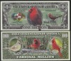 !!! SUA = FANTASY NOTE = PASAREA CARDINAL - 2020 - UNC / SERIA WILDLIFE