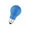 Bec LED E27 A60 Albastru 1W
