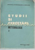 Cumpara ieftin Studii Si Cercetari. Meteorologie - 1989 Volum: 3 - Tiraj: 300 Exemplare