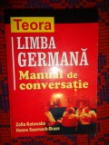 Limba germana manual de conversatie - Zofia Kotowska ( editura teora,228 pagini
