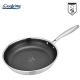 TIGAIE INOX IN 3 STRATURI 30X6 CM, TITANIUM3, COOKING