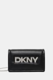 Dkny poseta culoarea negru, R44GZB74